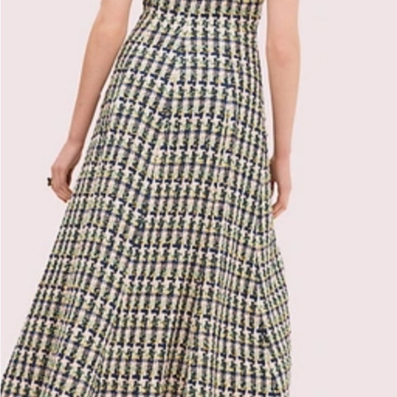 Kate Spade | Pop Tweed Halter Midi Dress NWOT - Picture 4 of 11